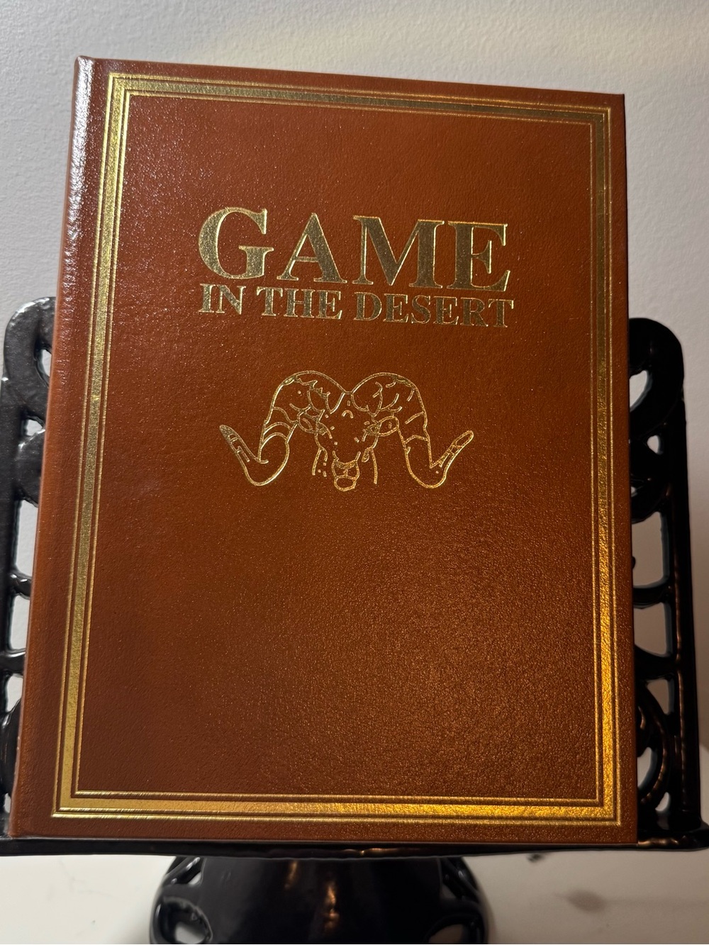 Derrydale Press Game in the Desert by O'Connor 1993 Leather Limited Illus